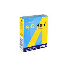 AD KAN SOL. INGERIBLE CAJA C/3 AMP. C/3 ML.