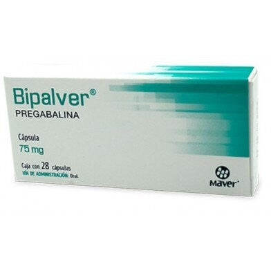 BIPALVER CAP. 75 MG. CAJA C/28