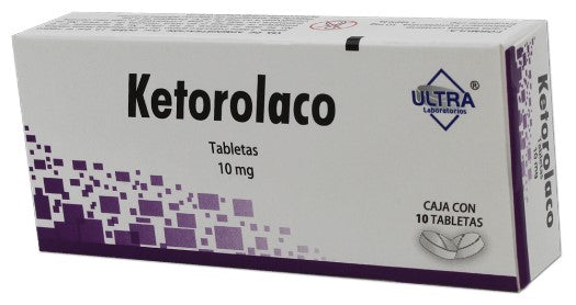 KETOROLACO 10MG TAB C10