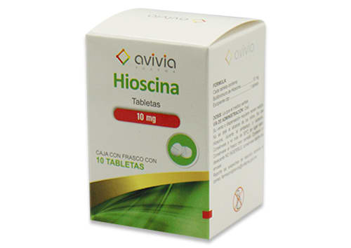 HIOSCINA TAB 10 MG CAJA CFCO C10