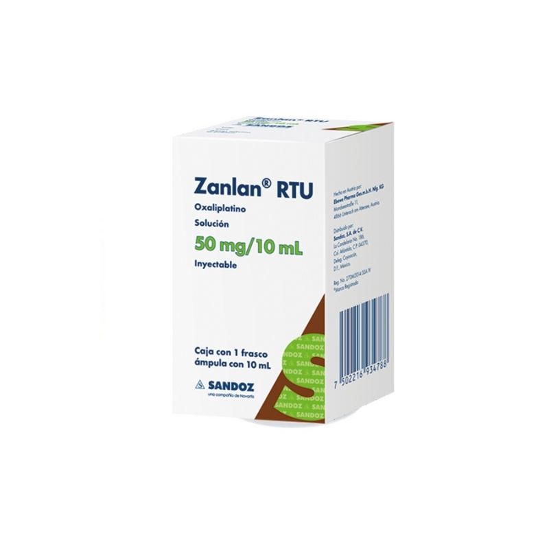 Zanlan ZANLAN RTU 50MG SOL INY 10ML FA – Farma Leal