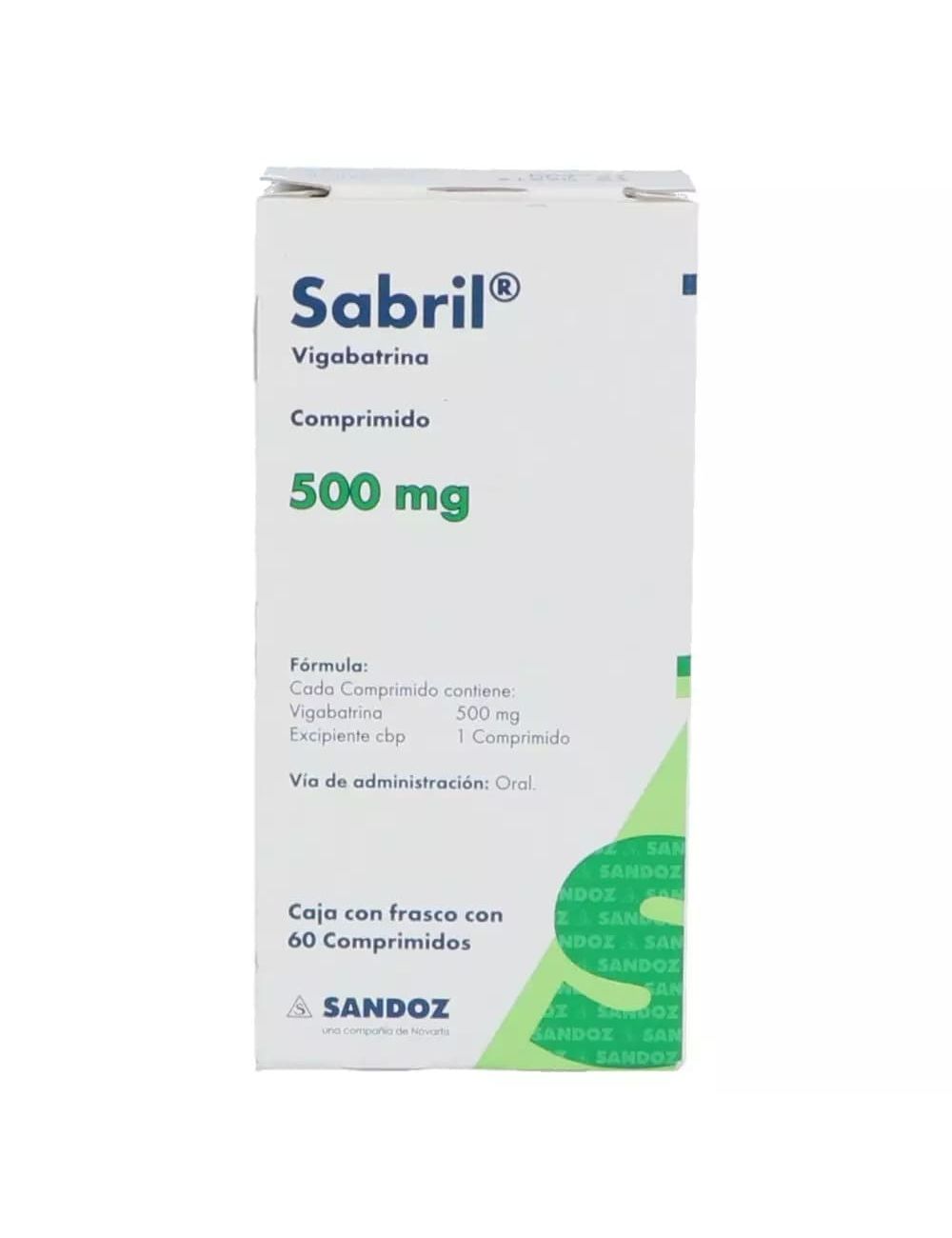 Sabril Label SABRIL 500 MG 60 TAB – Farma Leal