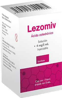 LEZOMIV 4MG FCO.AMP 5ML