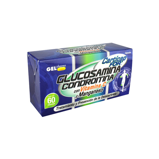 GLUCOSAMINA/CONDROITINA/VITAMINA CMANGANESO CAP C60