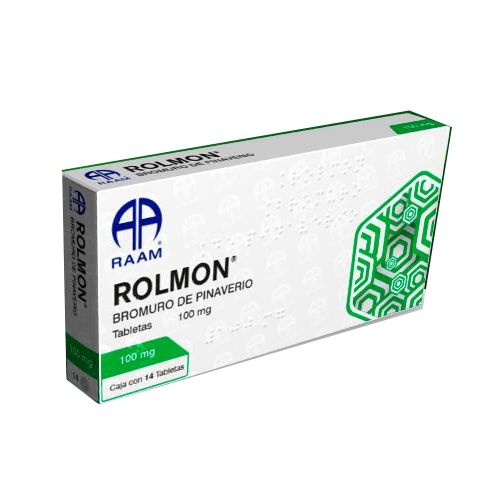 ROLMON(BROMURO DE PINAVERIO 100MG)14TABS