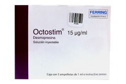 OCTOSTIM 15MCG 1.0ML C/5 AMPS