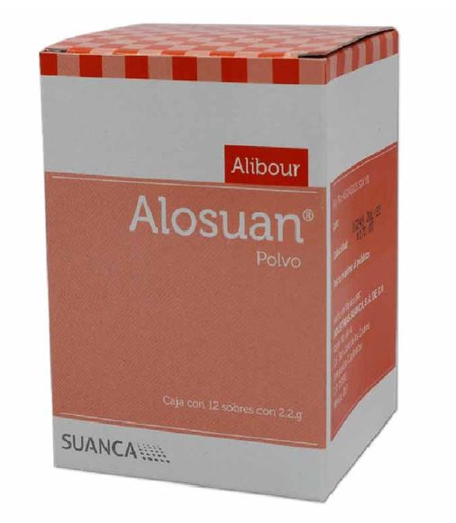 ALIBOUR PVO. CAJA C/12 SOBRES C/2.2 G.