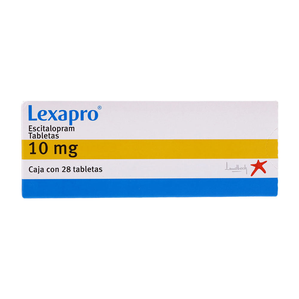 Lexapro Pack LEXAPRO 10 MG 28 TAB – Farma Leal