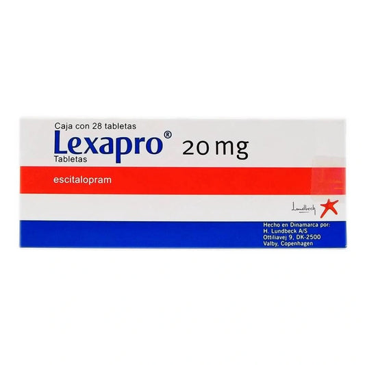 LEXAPRO 20MG TAB C28