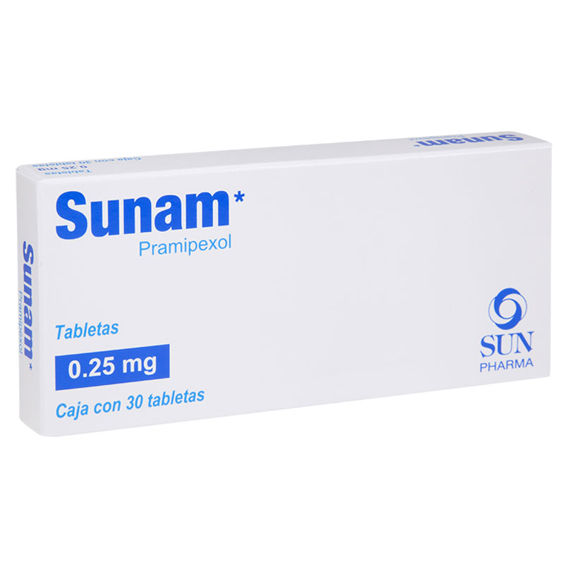 SUNAM (PRAMIPEXOL) 0.25MG C/30 TAB