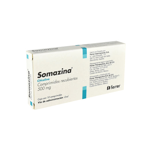 SOMAZINA 500MG CPR C10