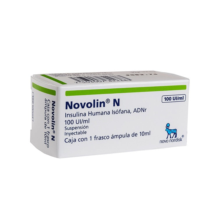 NOVOLIN N 100UI - AMP 10ML – Farma Leal