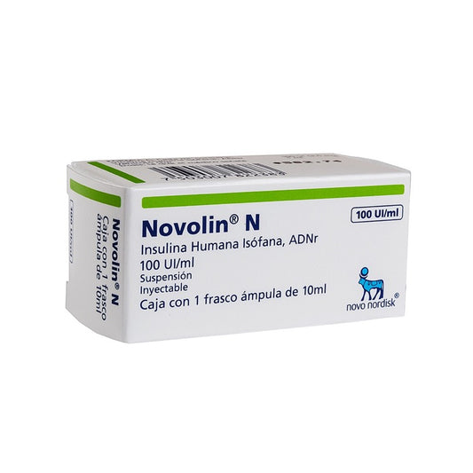 NOVOLIN N 100UI - AMP 10ML