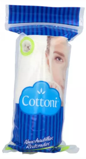ALMOHADILLAS FACIALES DE ALGODÓN REDONDAS
