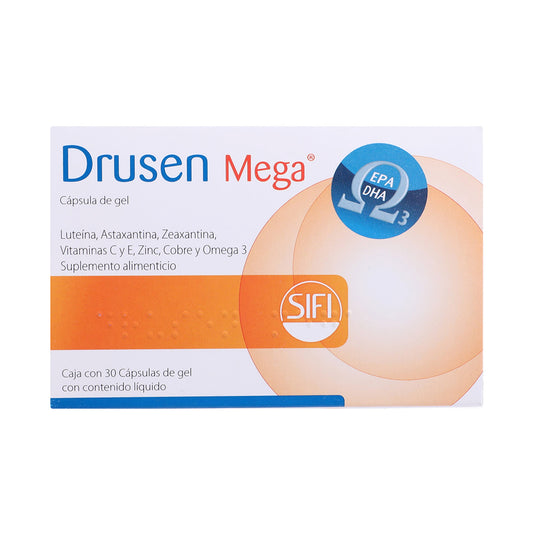 DRUSEN MEGA CAPS DE GEL C30