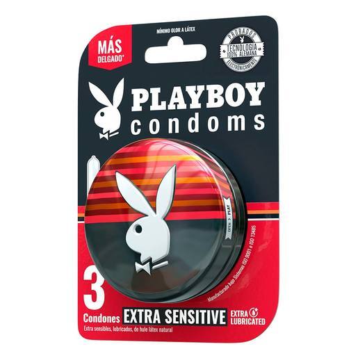 PLAYBOY EXTRA SENSIBLE 1 BLISTER 3 PZAS