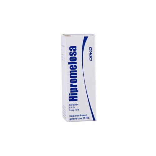 Hipromelosa Sol. Oftalmica 0.5% Fco. Gotero C/15 Ml. (Metilcelulosa)