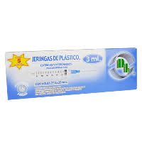 JERINGA AZUL 5 JERS 23X25MM/3 ML