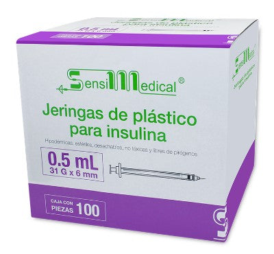 JERINGA INSULINA 100 JERS 31GX6MM/.5