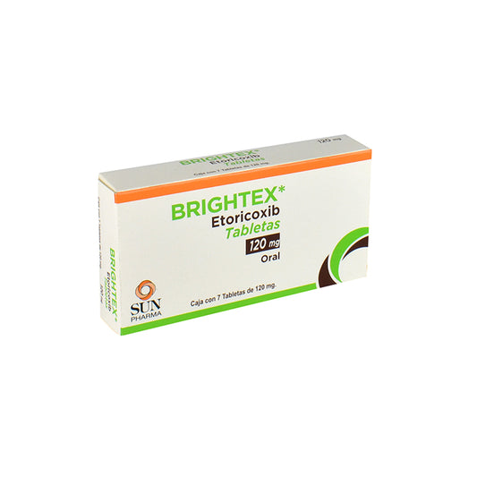 BRIGHTEX 120MG - TAB 7