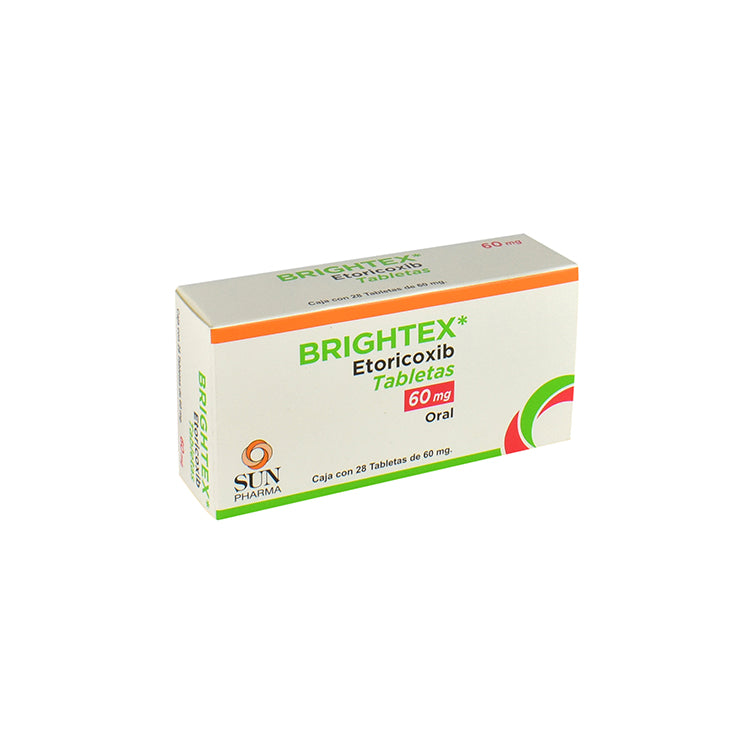 BRIGHTEX 60MG - TAB 28