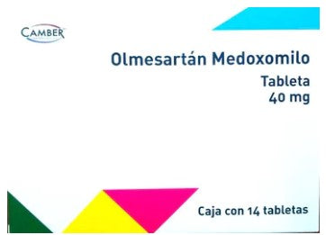 GE OLMESARTAN MEDOX CAMBER 40MG - TAB 14