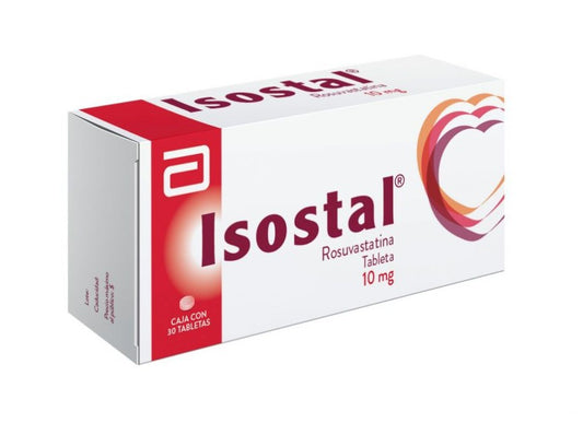 ROSUVASTATINA 10MG (ISOSTAL) 30TABS