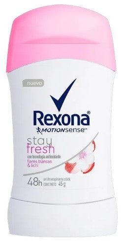 DESOD REXONA WOM FLOR-BCA STICK 45G