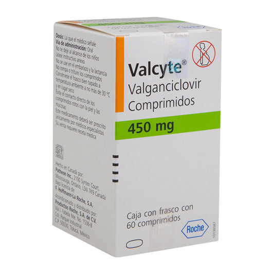 VALCYTE 450MG C/60 COMP.