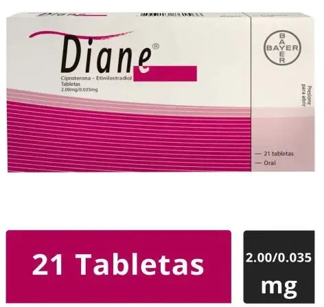 DIANE 2.00/0.035MG - TAB 21