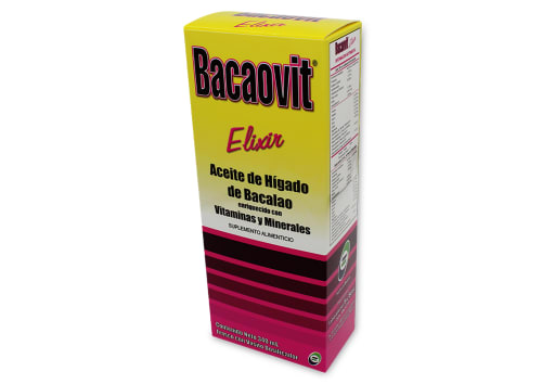 BACAOVIT ELIXIR CAJA C/FCO. C/340 ML.