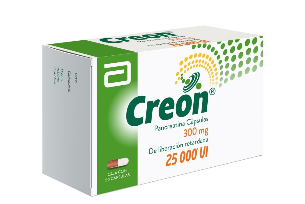 CREON 300 MG 25000U 50 CAPS – Farma Leal