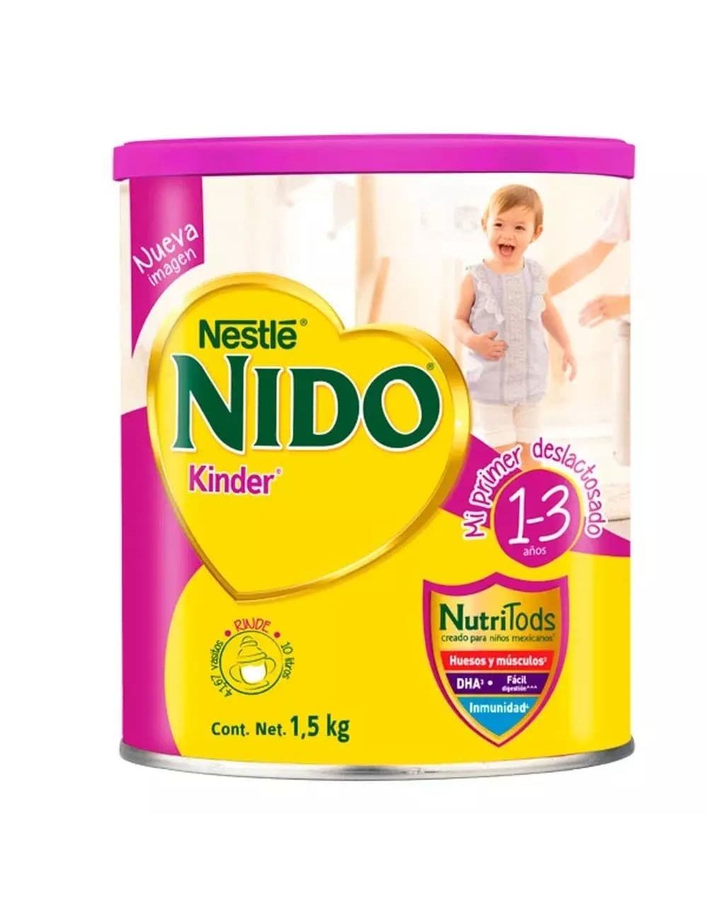 NIDO KINDER DESLACT 1-3 ANOS 1.5KG