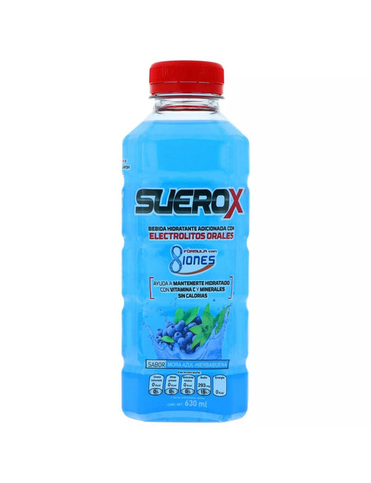 SUEROX AD MORA/HIERBA BNA 630ML