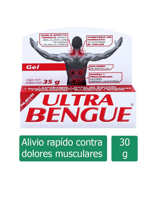 BENGUE ULTRA GEL ROJO 35G