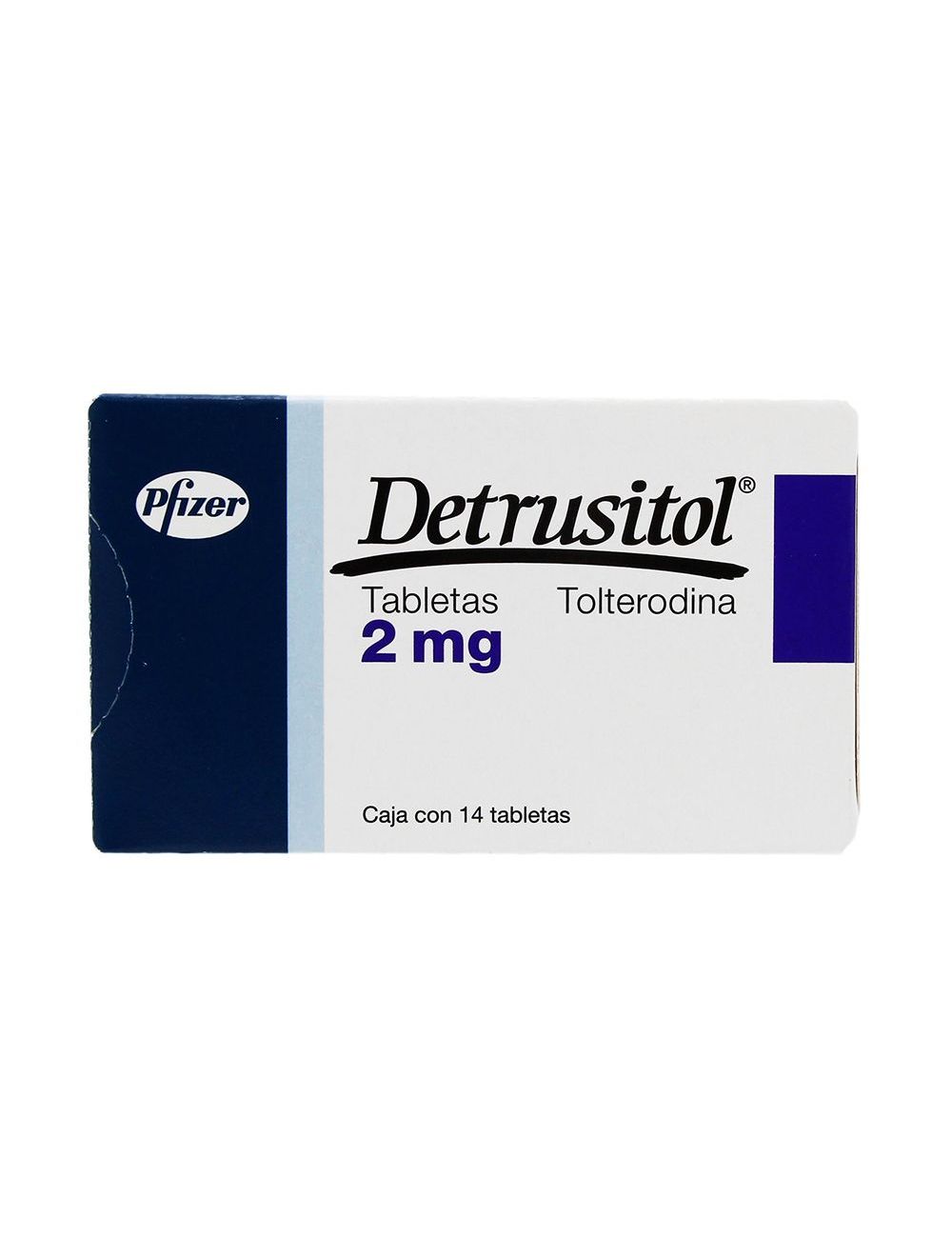 DETRUSITOL 2 MG 14 TAB – Farma Leal
