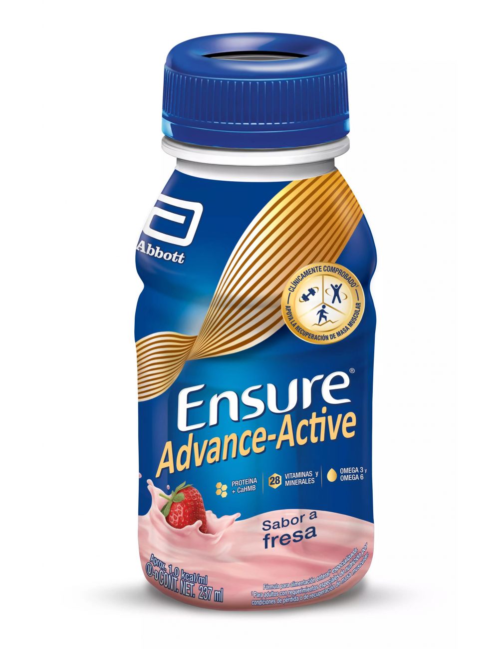 ENSURE ADVAN ACTIV FRESA 237ML