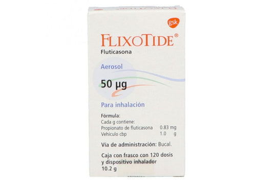 FLIXOTIDE 50MCG AER 120DOS